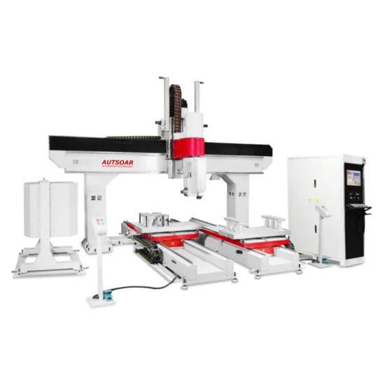 High Quality Manufacturer Selling CNC Five Axis Machining Center Automatic Tool Changing Wooden Chair Carving Machine