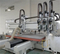 CNC Engraving Machine, 3D CNC Wood Milling Machine, Four Head Machining Center