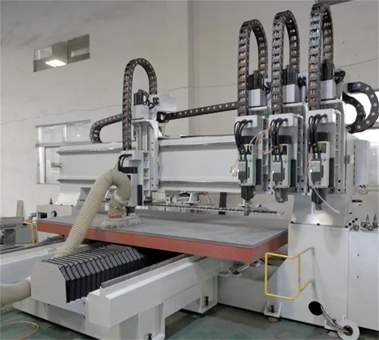 CNC Engraving Machine, 3D CNC Wood Milling Machine, Four Head Machining Center