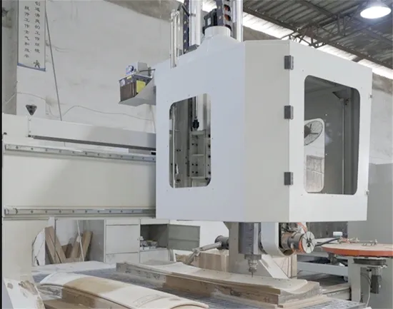 Factory Hot Selling Five Axis Wood CNC Engraving Machine, High-Quality Wood Engraving Machine