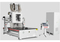 CNC Engraving Machine Woodworking Five Axis Plane Processing Wood Carving Machine Kitchen Cabinet Door