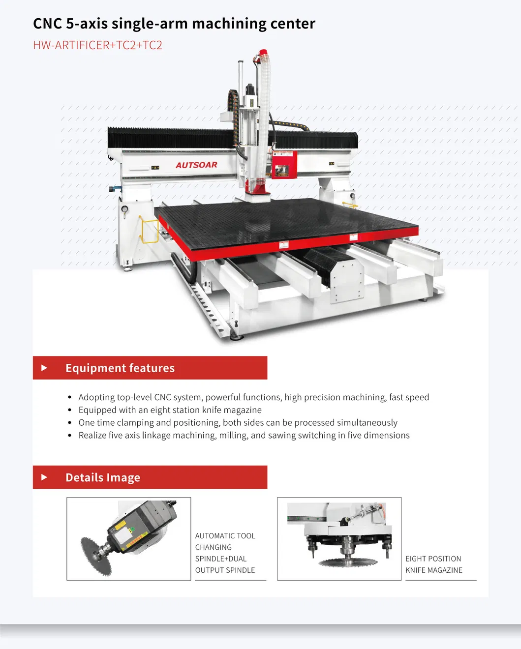 The Best-Selling 1325 Wood Carving Machine Is a 5-Axis CNC Carving Machine Used for Furniture and Cabinet Manufacturing