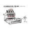 CNC Five Axis Four Head Rotary Wood Carving Machine