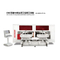 New Product CNC Five Axis 16 Milling Head Dual Station CNC Woodworking Carving Machine Automatic 3D