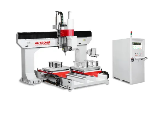 CNC 5-Axis as-Atc+Tc2 Cabinet High-Speed Running Engraving Machine