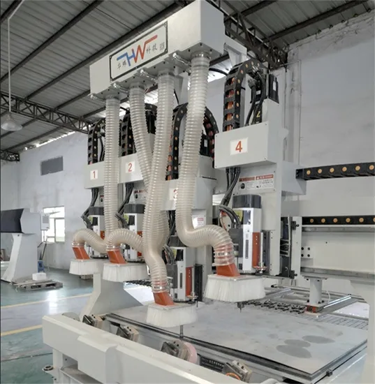 Hot Selling Simple and Easy to Operate Three-Axis Double Table Automatic Knife Changing Furniture Carving Machine