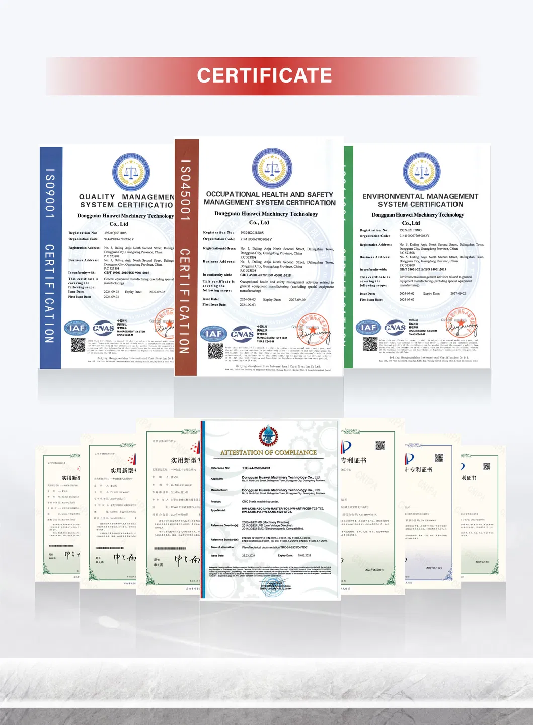 Quality Assurance 5-Axis CNC Automatic Tool Changing Engraving Machine for Wood Sales