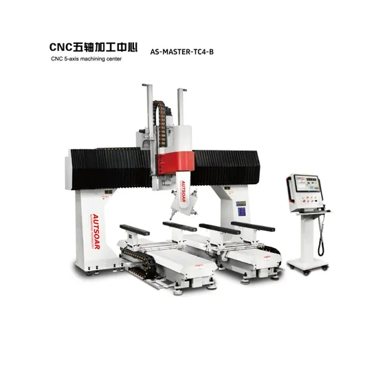 as-Master-Tc4-B Five Axis Woodworking CNC Wood Carving Machine