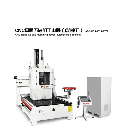The Factory Provides Efficient and High-Precision 5-Axis CNC Flat Machining Centers for Sale, Woodworking Carving Machines